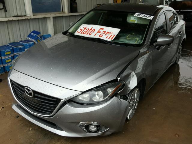 3MZBM1V74FM232452 - 2015 MAZDA 3 TOURING SILVER photo 2