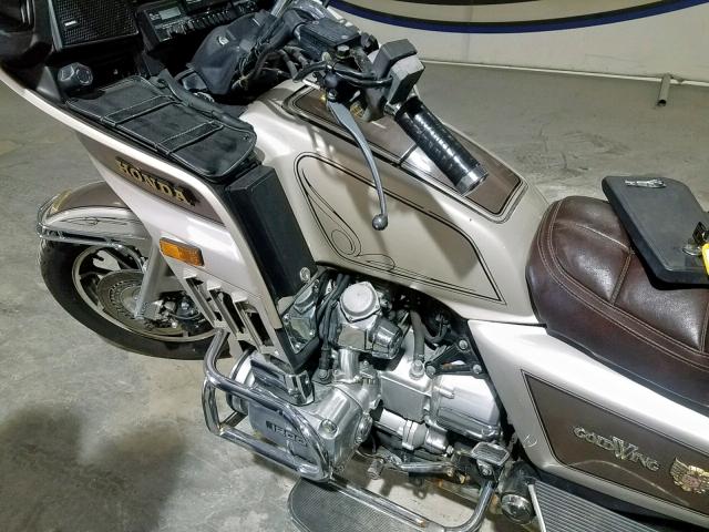 1HFSC1425FA123979 - 1985 HONDA GL1200 A TAN photo 10