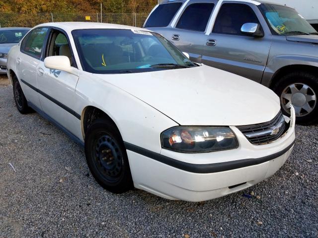 2G1WF52E759248153 - 2005 CHEVROLET IMPALA WHITE photo 1