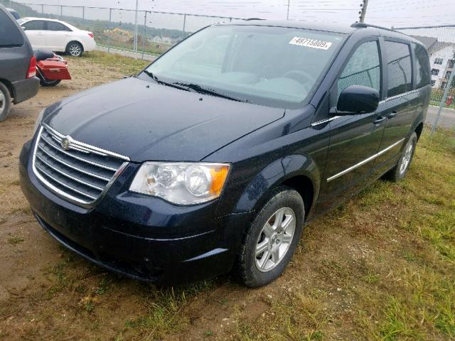 2A4RR5D11AR451761 - 2010 CHRYSLER TOWN & COU BLACK photo 2