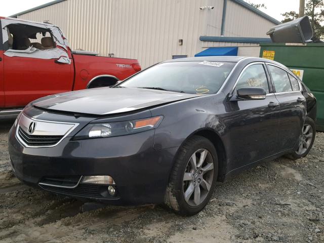 19UUA8F24CA027563 - 2012 ACURA TL GRAY photo 2