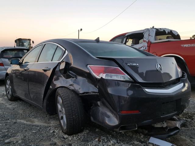 19UUA8F24CA027563 - 2012 ACURA TL GRAY photo 3