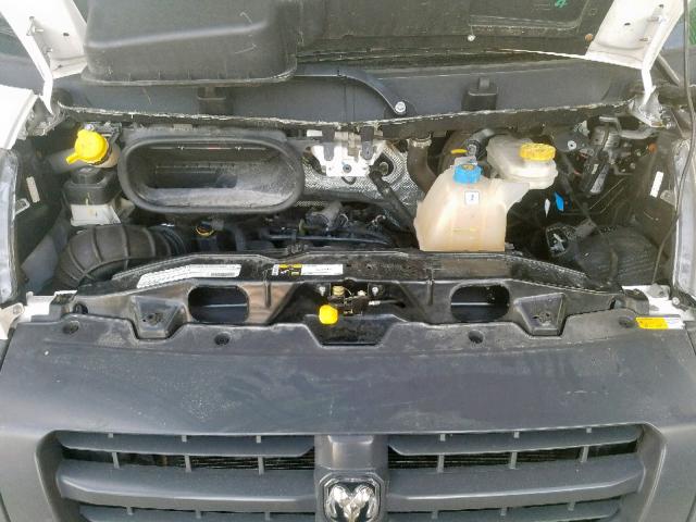 3C6TRVAG0HE520544 - 2017 RAM PROMASTER 白色 照片 7