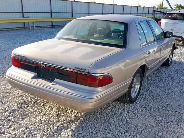 2MELM75W2VX643268 - 1997 MERCURY GRAND MARQ BEIGE photo 4