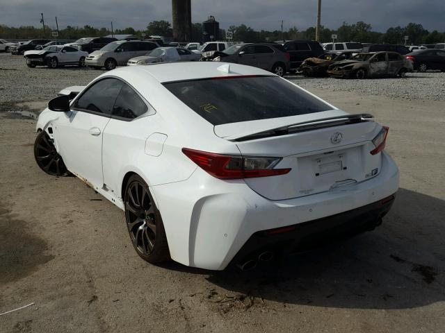 JTHHP5BCXF5003338 - 2015 LEXUS RC-F WHITE photo 3