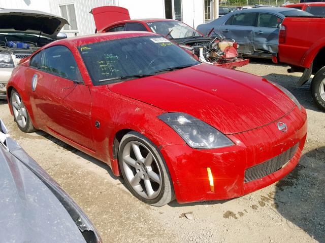 JN1AZ34E13T010981 - 2003 NISSAN 350Z COUPE RED photo 9