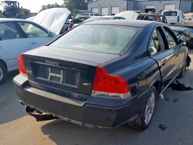 YV1RS592182680441 - 2008 VOLVO S60 2.5T BLACK photo 4