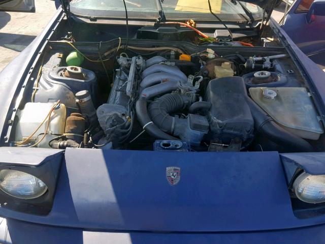 WP0AA0949DN451640 - 1983 PORSCHE 944 BLUE photo 7