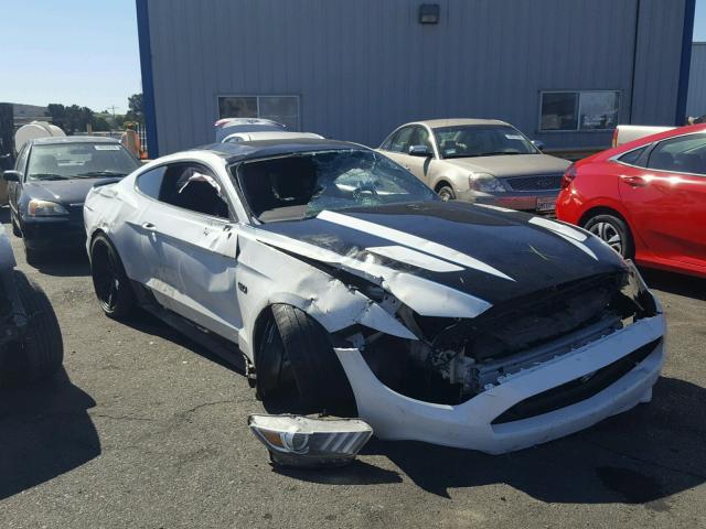 1FA6P8CFXF5357188 - 2015 FORD MUSTANG GT WHITE photo 1