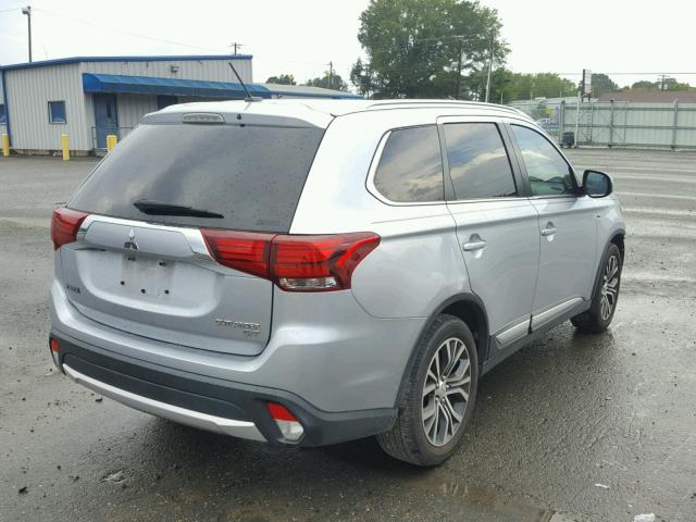 JA4JZ4AX9GZ037500 - 2016 MITSUBISHI OUTLANDER SILVER photo 4