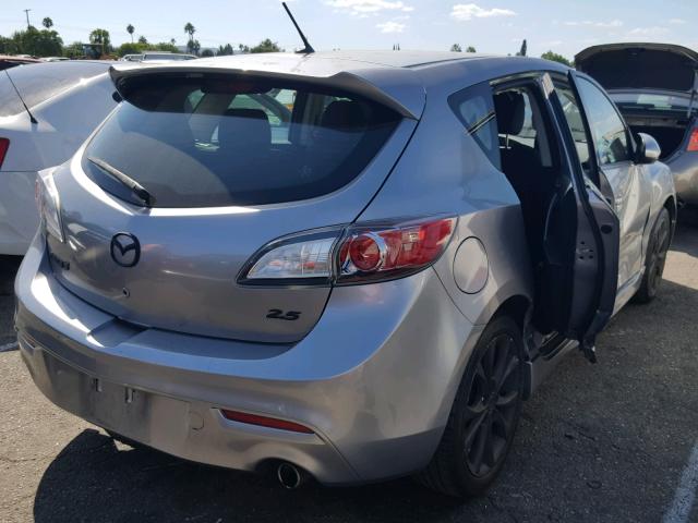 JM1BL1K63B1398003 - 2011 MAZDA 3 S SILVER photo 4