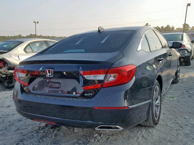 1HGCV2F58JA031989 - 2018 HONDA ACCORD EXL BLACK photo 4