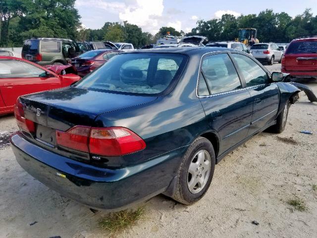 1HGCG1657YA083838 - 2000 HONDA ACCORD EX GREEN photo 4