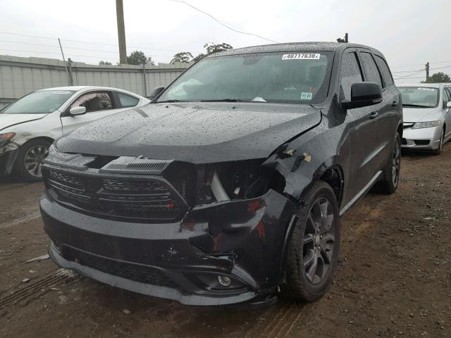 1C4SDJCT7GC423014 - 2016 DODGE DURANGO R/ BLACK photo 2