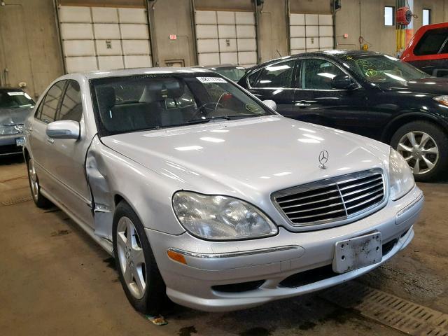 WDBNG75J72A235857 - 2002 MERCEDES-BENZ S 500 SILVER photo 1