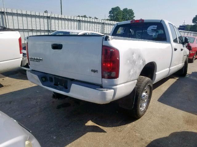 3D7LA386X3G760592 - 2003 DODGE RAM 3500 S WHITE photo 4