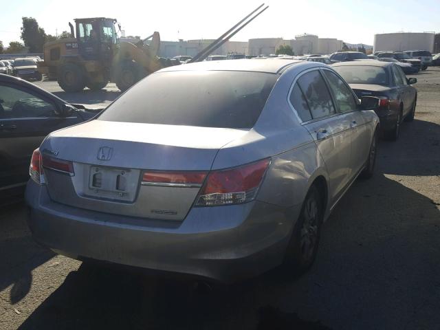 1HGCP2F63BA107896 - 2011 HONDA ACCORD SE GRAY photo 4