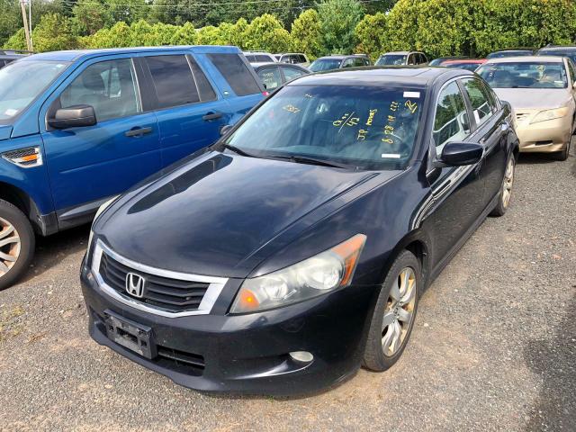 1HGCP36858A061701 - 2008 HONDA ACCORD EXL BLACK photo 2