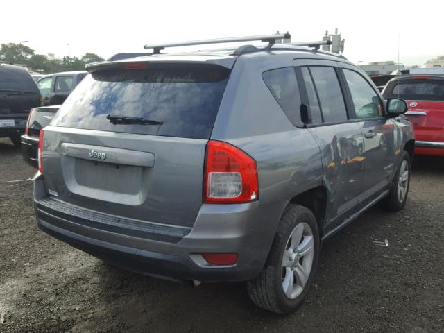 1C4NJCBA8CD611983 - 2012 JEEP COMPASS SP SILVER photo 4