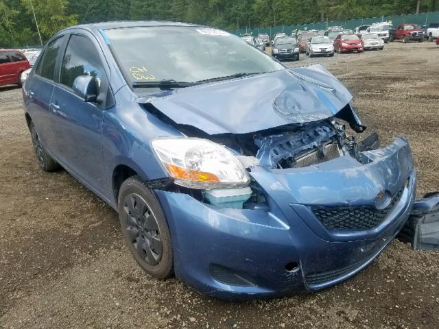 JTDBT4K37A1369934 - 2010 TOYOTA YARIS BLUE photo 1