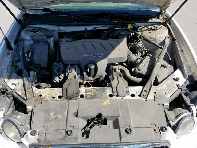 2G4WC532X51255614 - 2005 BUICK LACROSSE C WHITE photo 7