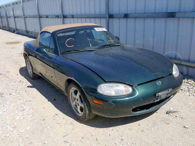 JM1NB3538Y0142676 - 2000 MAZDA MX-5 MIATA GREEN photo 1