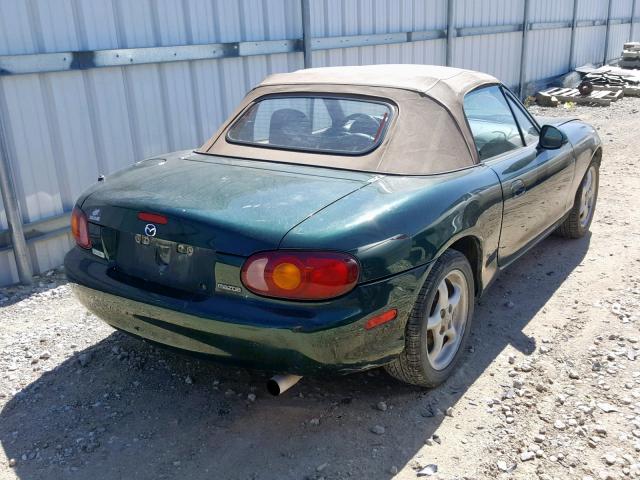 JM1NB3538Y0142676 - 2000 MAZDA MX-5 MIATA GREEN photo 4