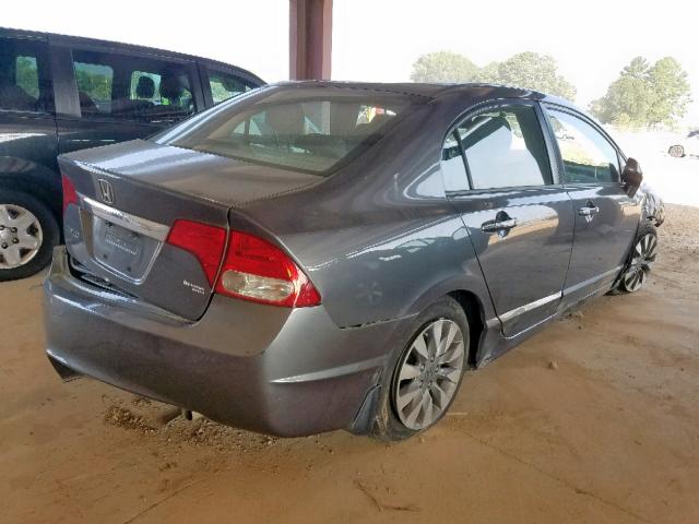 2HGFA16959H344503 - 2009 HONDA CIVIC EXL 灰色 照片 4