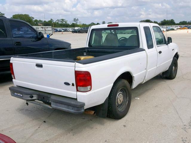 1FTYR14V1YTA40747 - 2000 FORD RANGER SUP WHITE photo 4