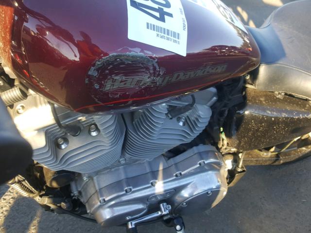 1HD4CR212GC408770 - 2016 HARLEY-DAVIDSON XL883 SUPE MAROON photo 9