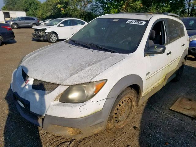 5Y2SL62894Z467330 - 2004 PONTIAC VIBE WHITE photo 2