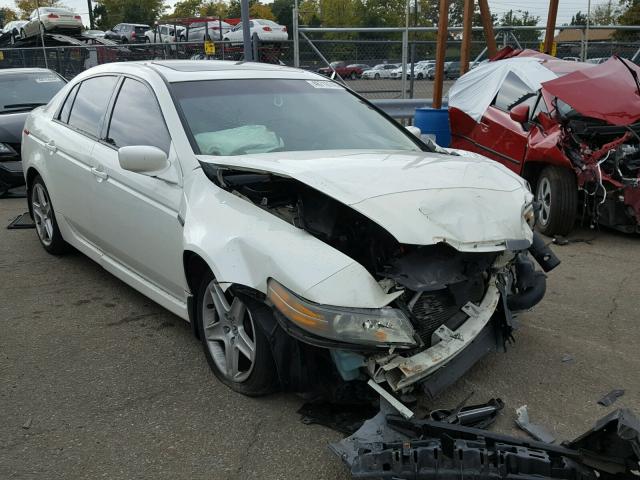 19UUA662X4A020073 - 2004 ACURA TL WHITE photo 1