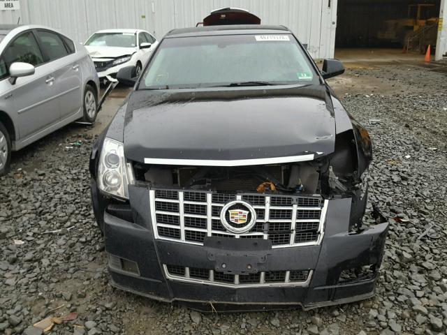 1G6DG5E5XC0103125 - 2012 CADILLAC CTS LUXURY BLACK photo 9