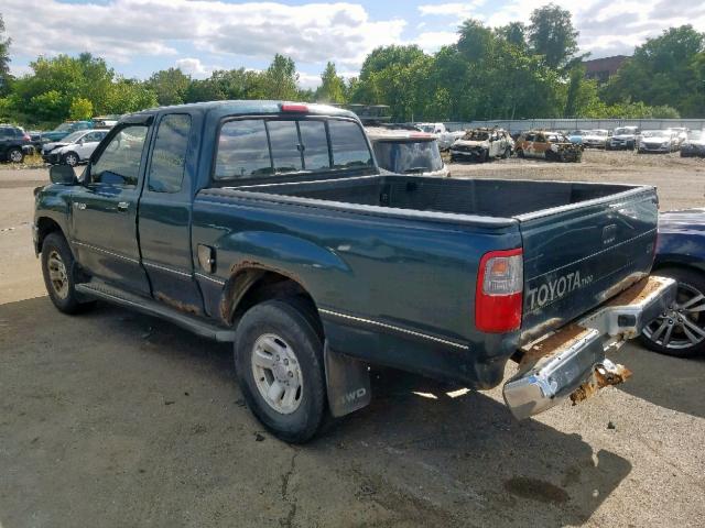 JT4VD22E6S0010761 - 1995 TOYOTA T100 XTRAC GREEN photo 3