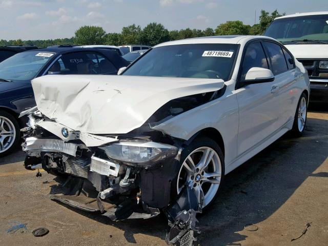 WBA3C1C57FK121653 - 2015 BMW 328 I SULE WHITE photo 2