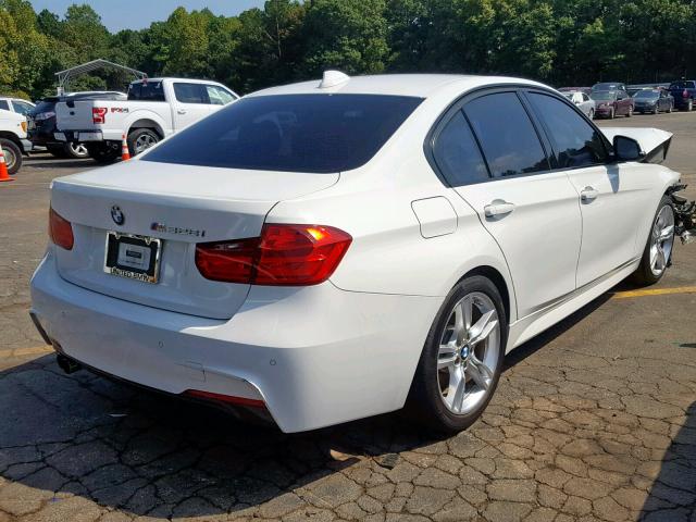 WBA3C1C57FK121653 - 2015 BMW 328 I SULE WHITE photo 4