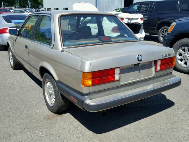 WBAAB540XG9676688 - 1986 BMW 325 E GOLD photo 3