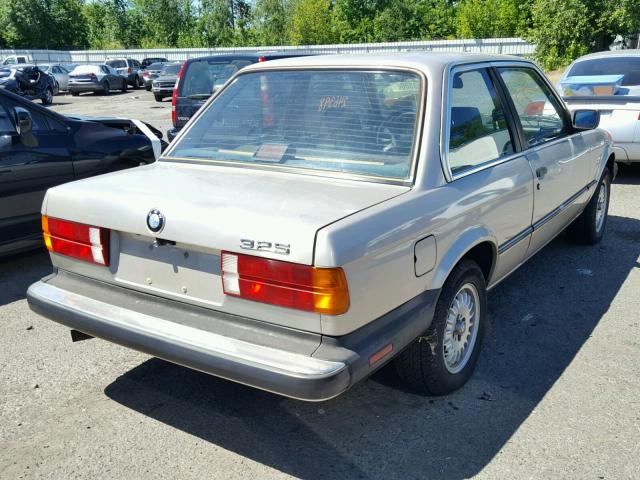 WBAAB540XG9676688 - 1986 BMW 325 E GOLD photo 4