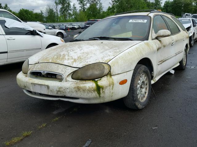 1MELM58S7VA663974 - 1997 MERCURY SABLE LS WHITE photo 2