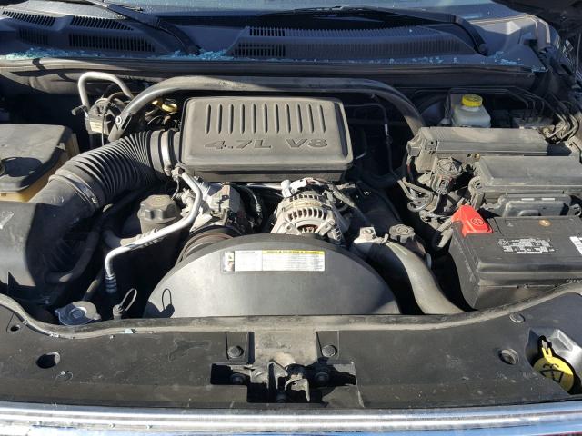 1J8HH58N97C604723 - 2007 JEEP COMMANDER BLACK photo 7