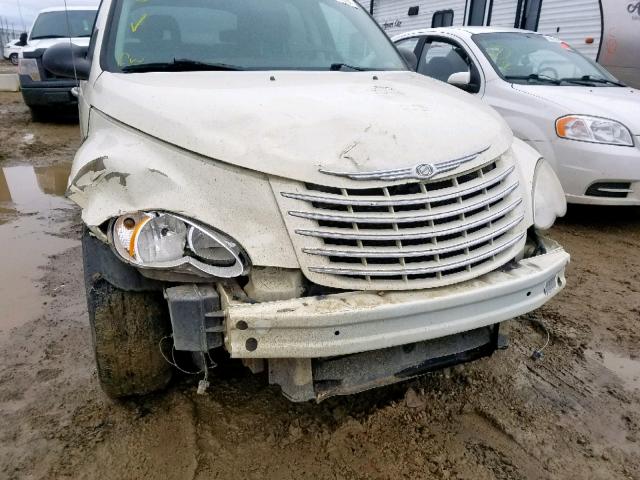 3A4FY48BX7T617543 - 2007 CHRYSLER PT CRUISER WHITE photo 9