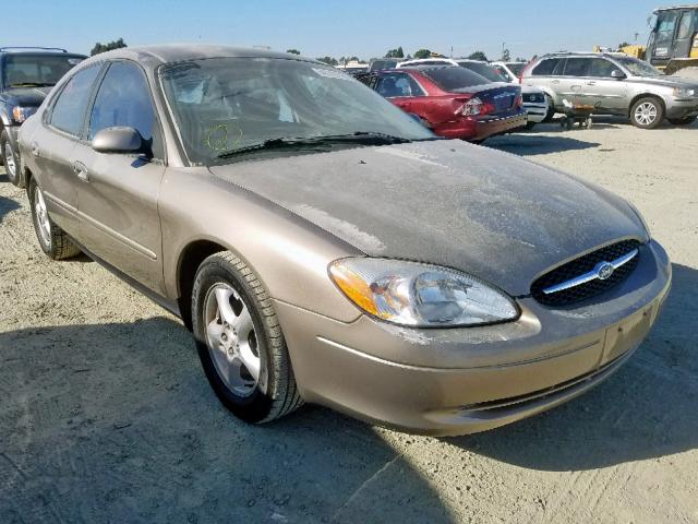 1FAFP55202A254405 - 2002 FORD TAURUS SES BEIGE photo 1