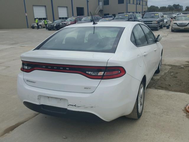 1C3CDFBB0GD577220 - 2016 DODGE DART SXT WHITE photo 4