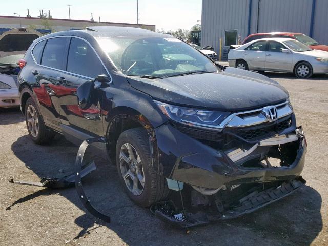 2HKRW2H85HH649710 - 2017 HONDA CR-V EXL BLACK photo 1