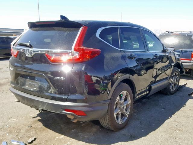 2HKRW2H85HH649710 - 2017 HONDA CR-V EXL BLACK photo 4