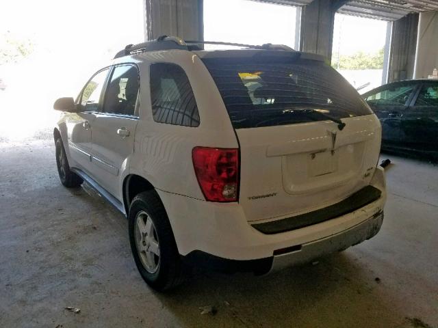 2CKDL73F066055929 - 2006 PONTIAC TORRENT WHITE photo 3