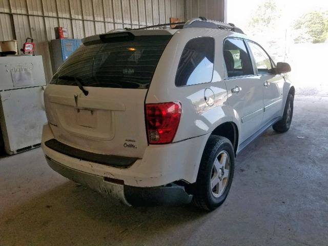 2CKDL73F066055929 - 2006 PONTIAC TORRENT WHITE photo 4