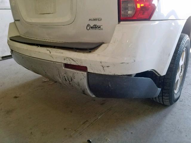 2CKDL73F066055929 - 2006 PONTIAC TORRENT WHITE photo 9