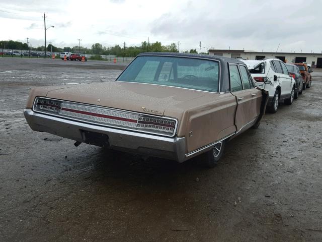 CH41K8C104770 - 1968 CHRYSLER NEW YORKER BROWN photo 4