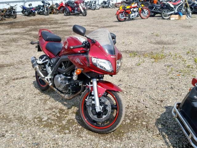 JS1VP53A972103820 - 2007 SUZUKI SV650 RED photo 1